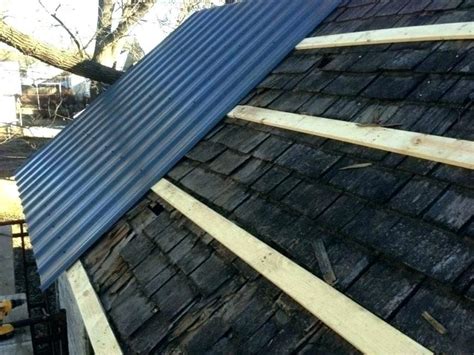 metal roofing over existing shingles